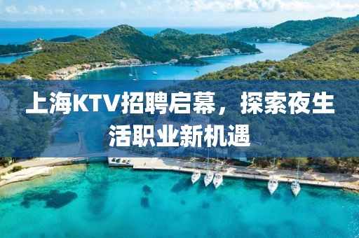 上海KTV招聘启幕，探索夜生活职业新机遇