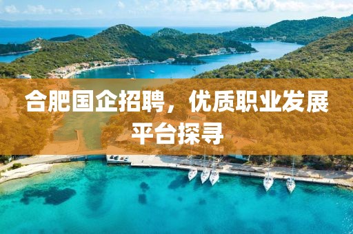 合肥国企招聘，优质职业发展平台探寻