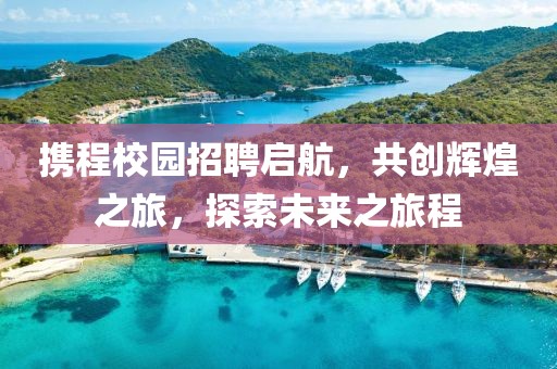 携程校园招聘启航，共创辉煌之旅，探索未来之旅程